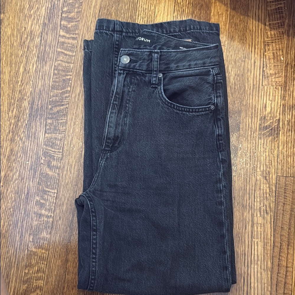 Denim Forum Super High-Rise Baggy Jeans